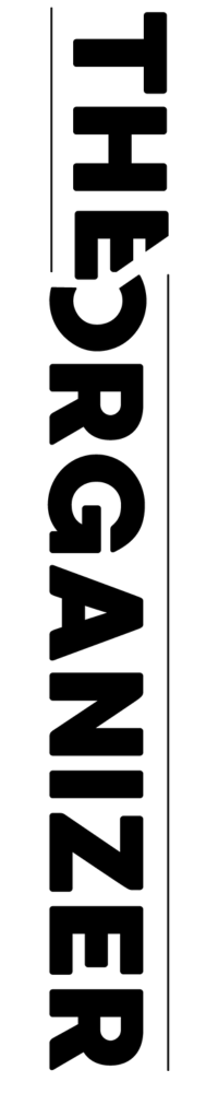 The Organizer Logo - Black